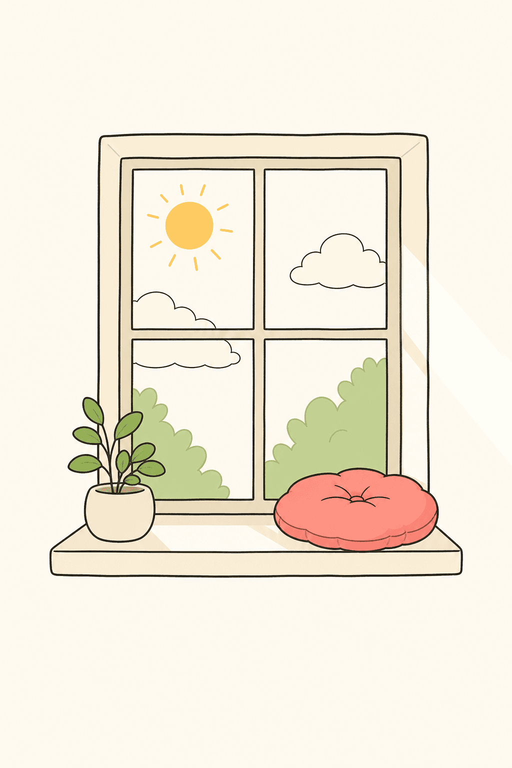 A favorite spot, Pet Sympathy card cover