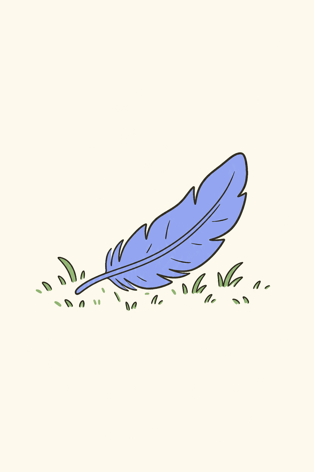 A sudden goodbye, Sympathy card cover