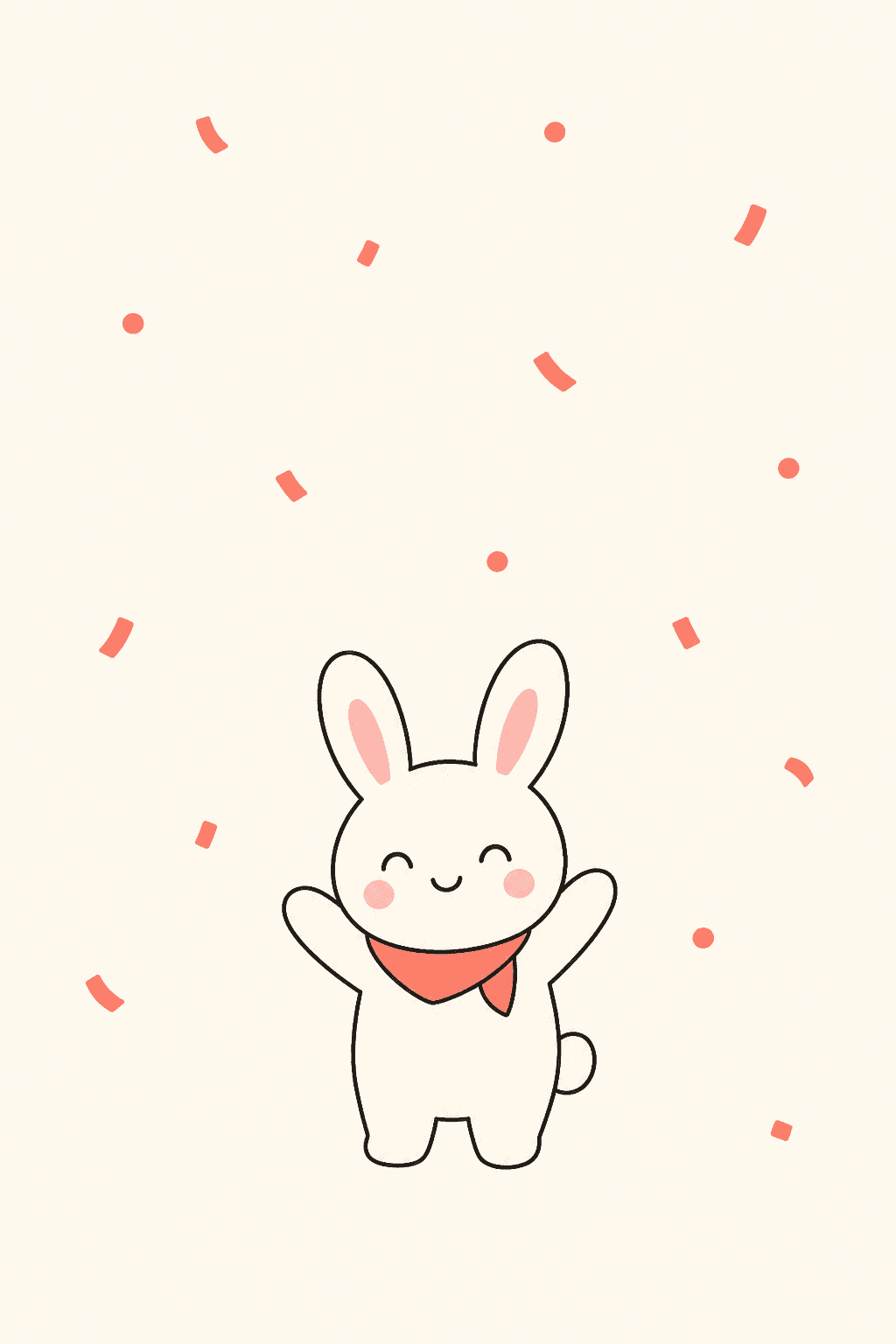 Confetti, gently, Congratulations card cover
