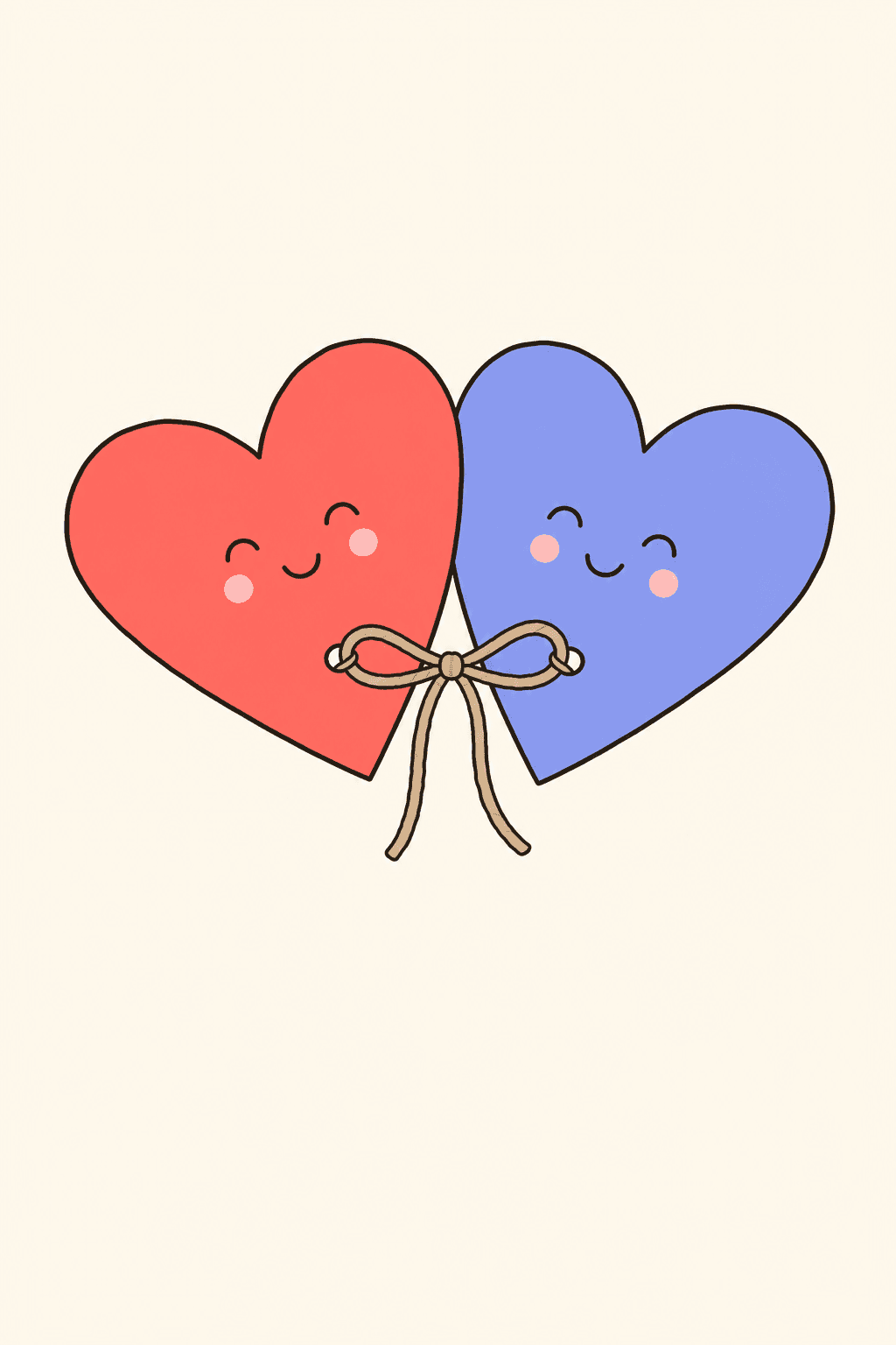 Every happiness, you two, Wedding card cover