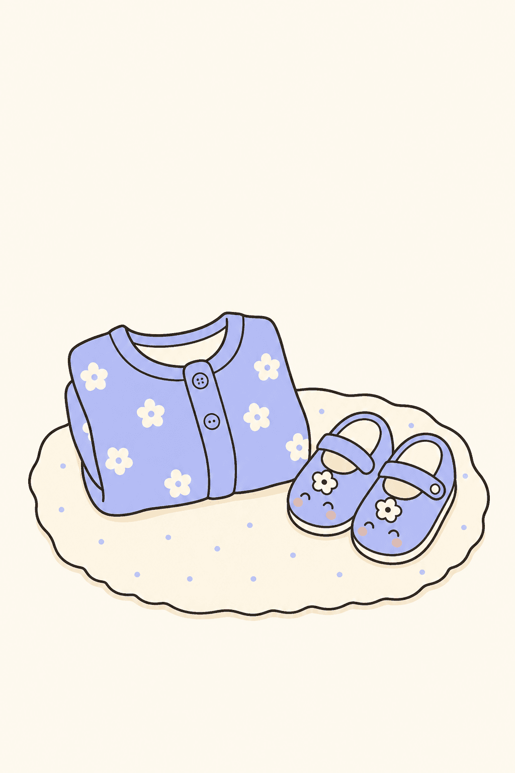 Expecting, Pregnancy card cover