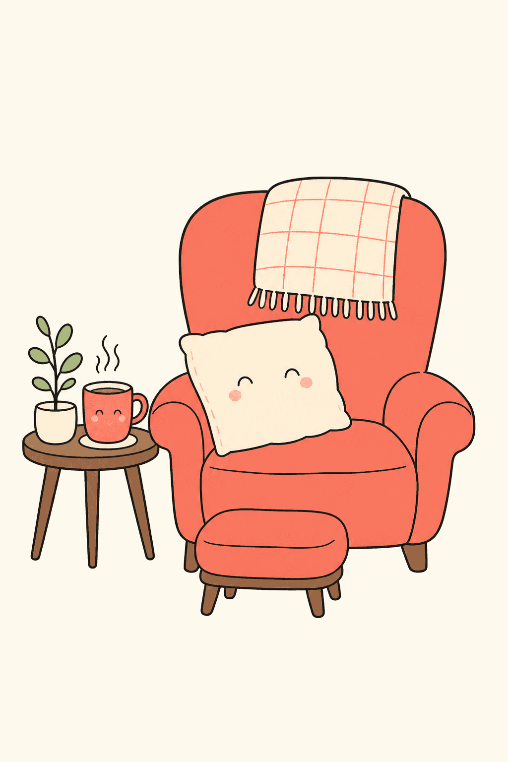 Feet up, Retirement card cover