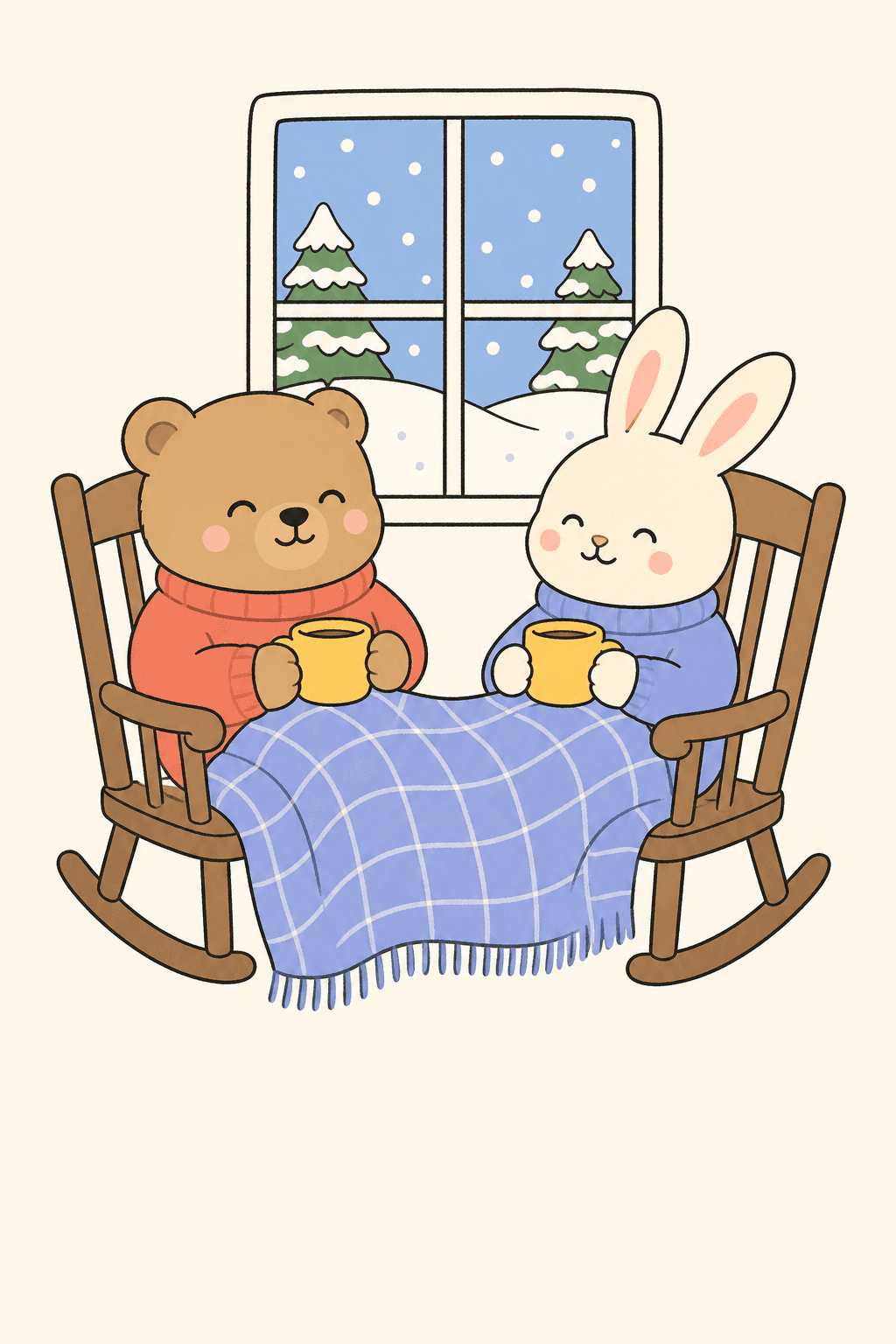 Home is wherever you are, Christmas card cover