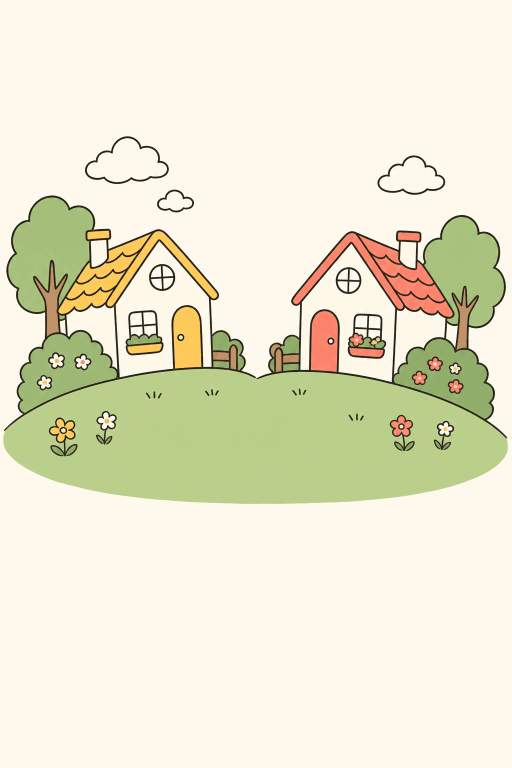 It won't be the same next door, Moving Away card cover