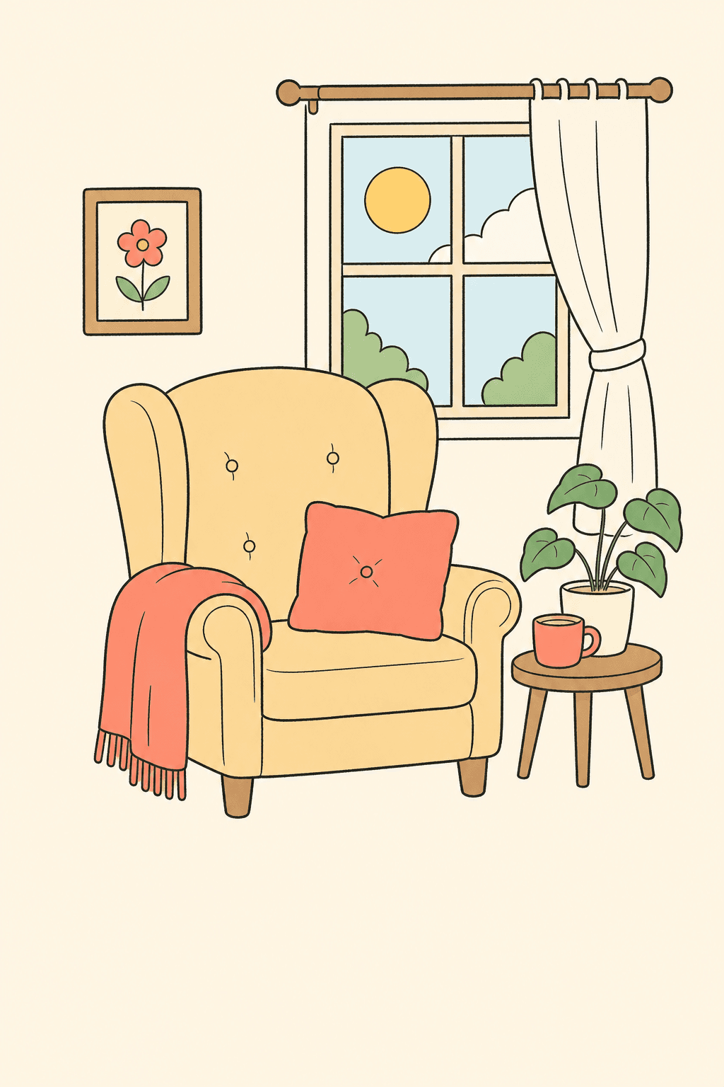 Loss of a grandparent, Sympathy card cover