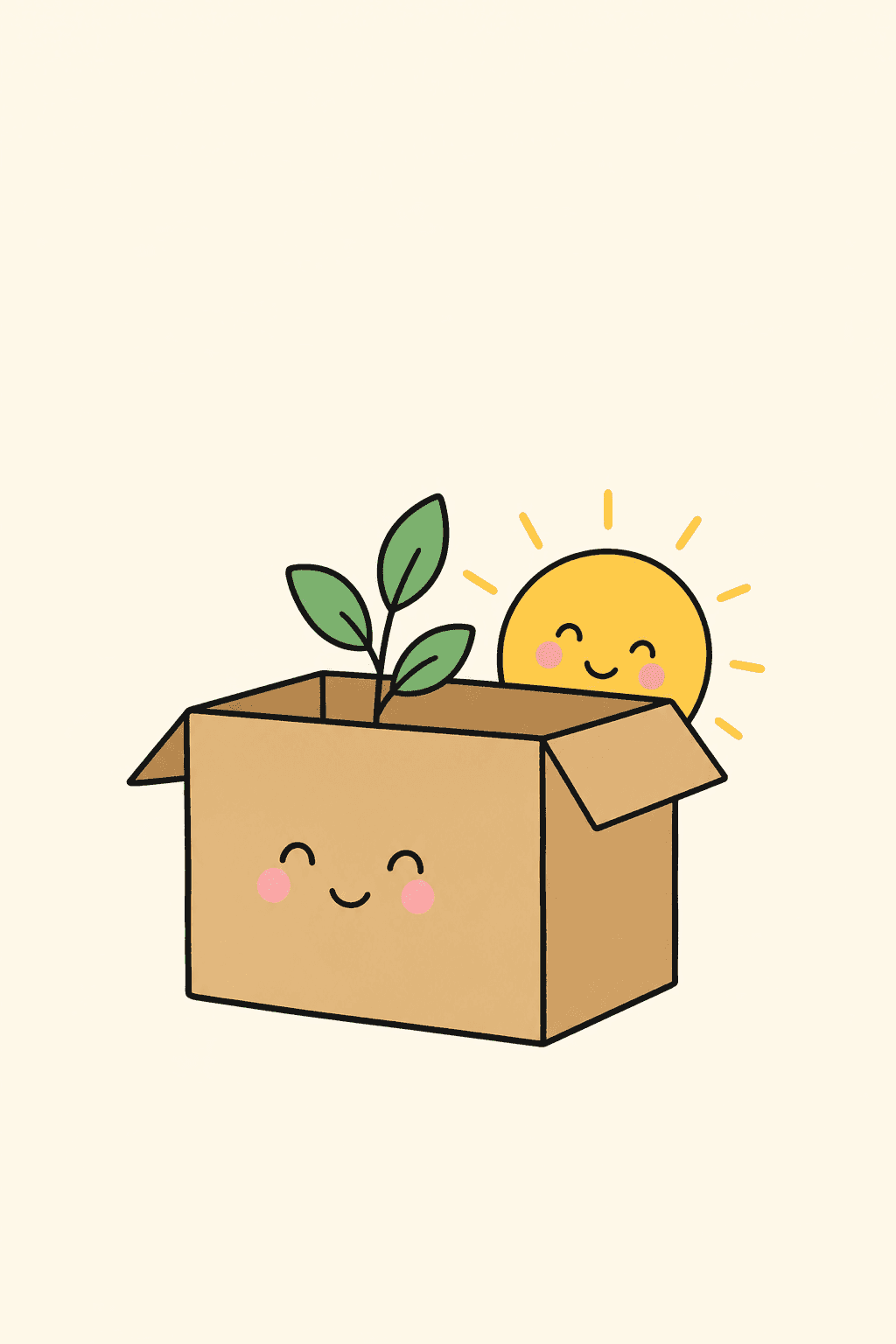Moving away, Moving Away card cover