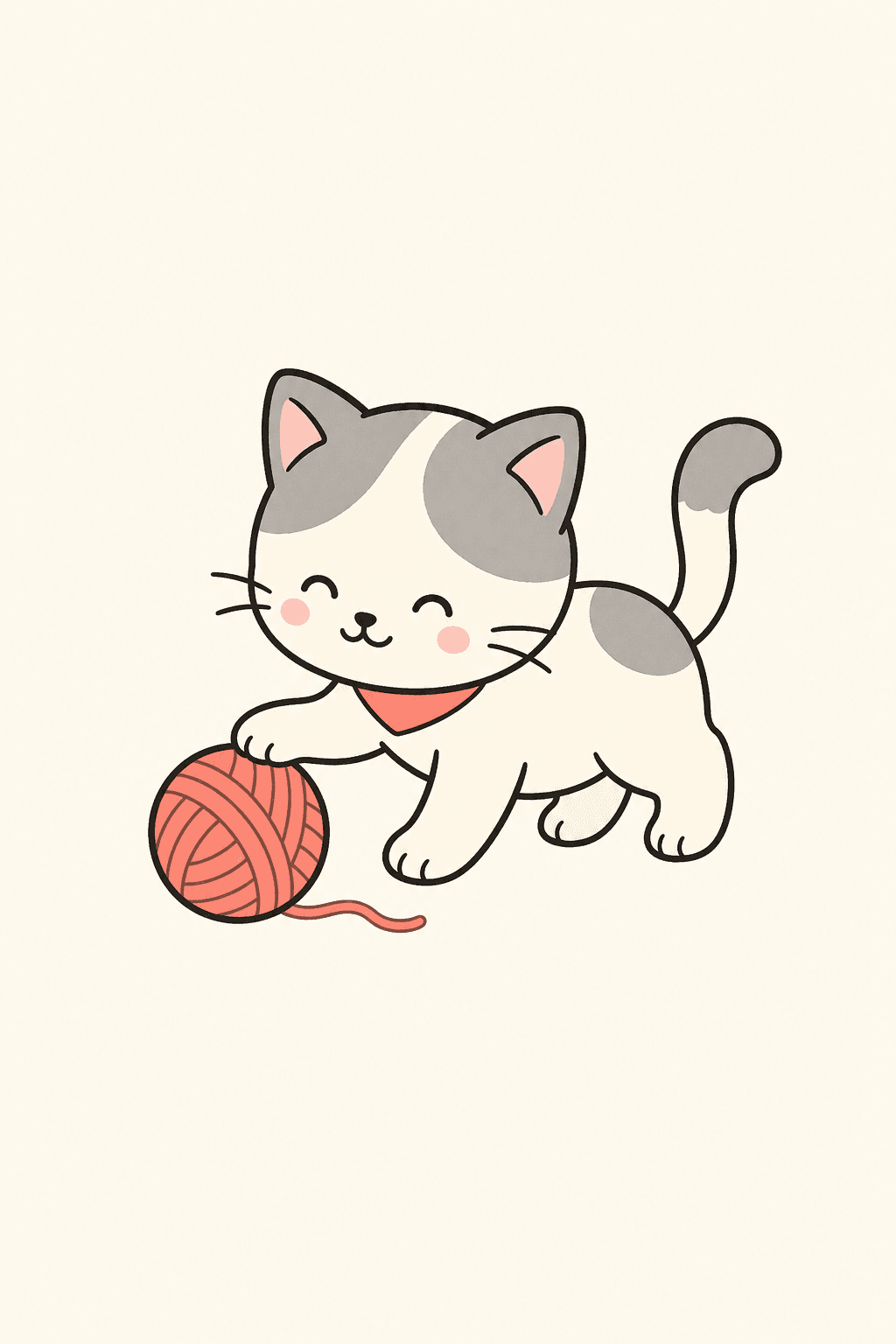 New kitten, New Pet card cover