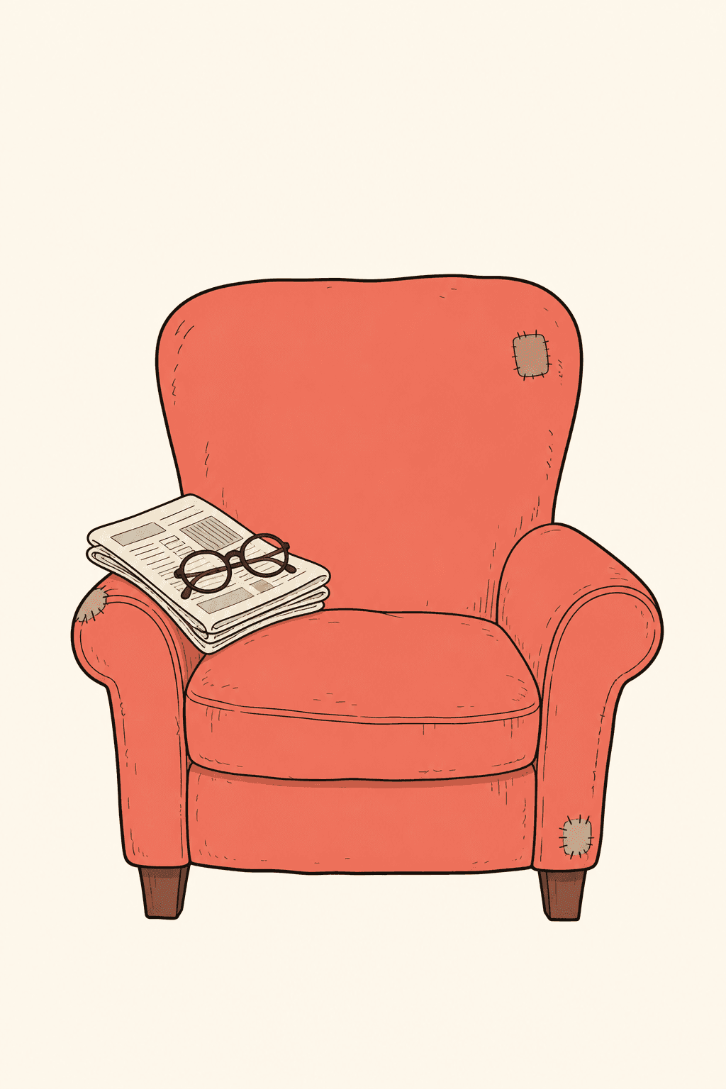 Our favorite storyteller, Fathers Day card cover