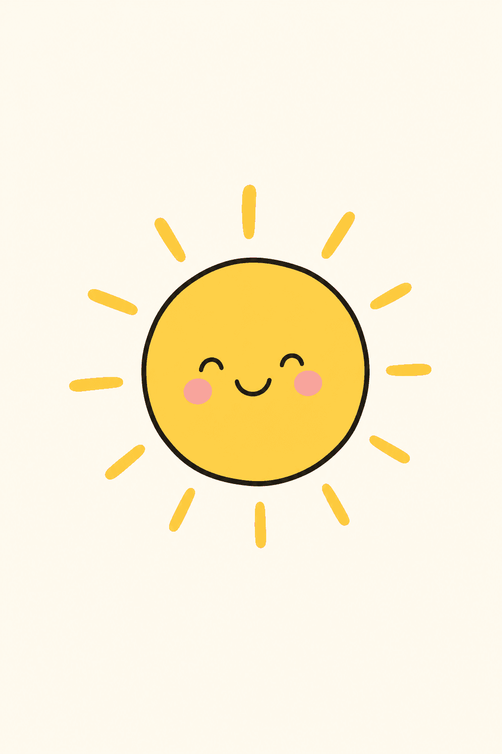 Sending sunshine, Just Because card cover