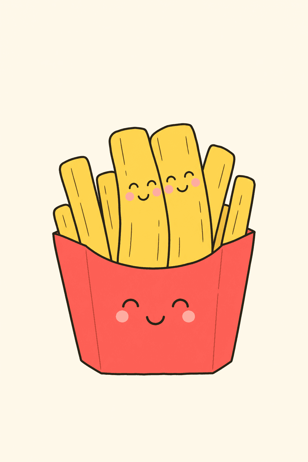 Snack buddies, Friendship card cover
