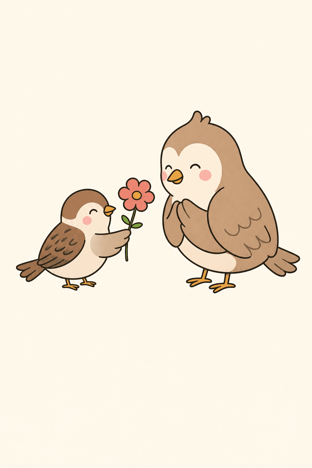 Still your boy, Mothers Day card cover