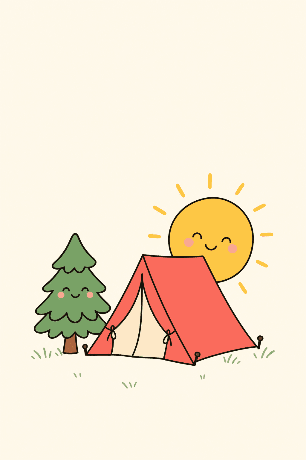 The great outdoors, Fathers Day card cover