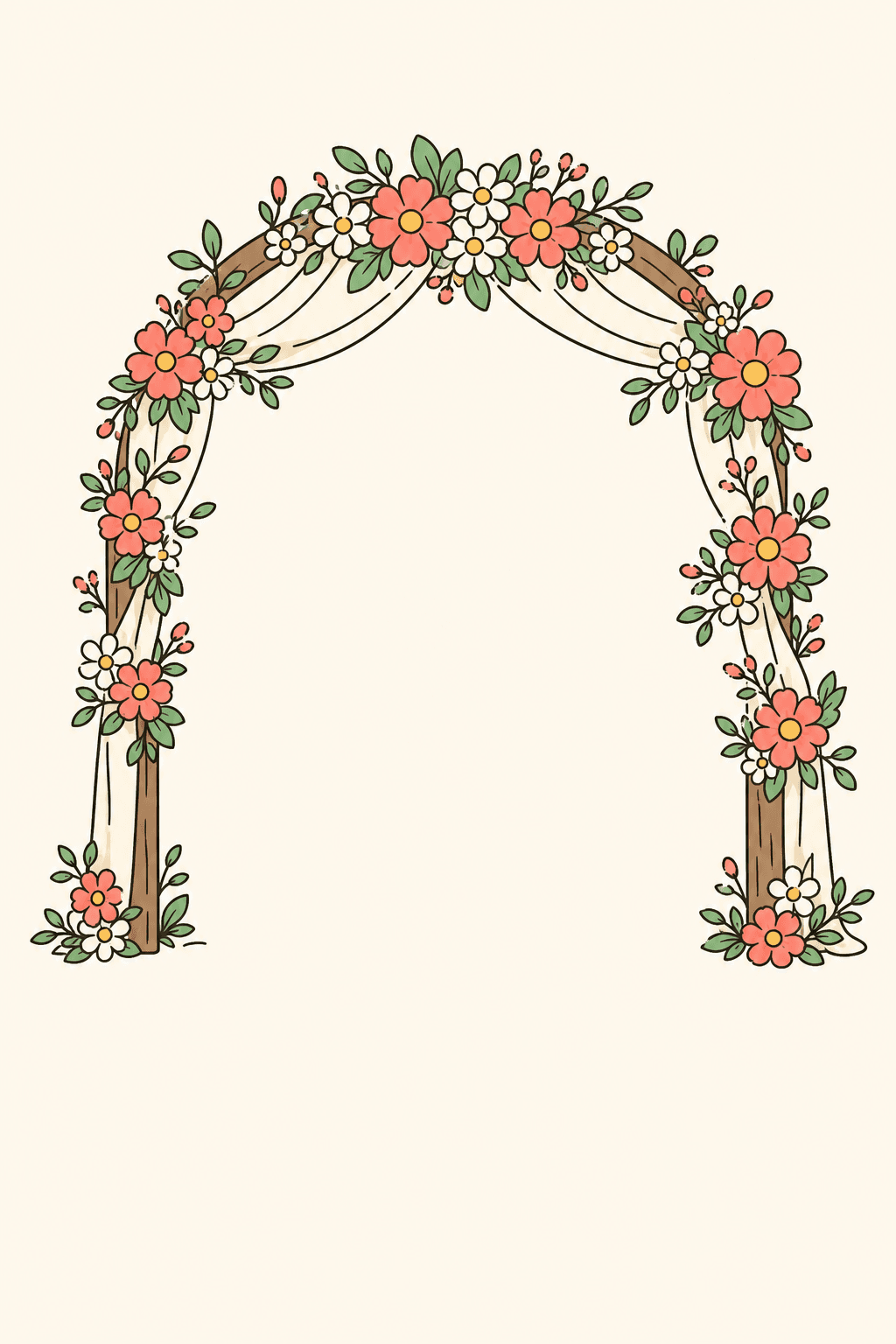 To a long and happy one, Wedding card cover