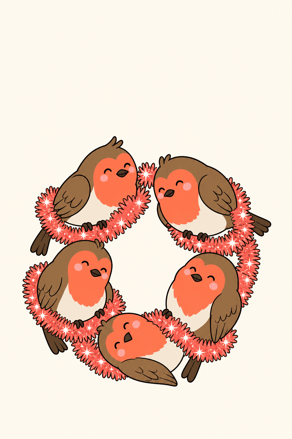 Tried to be good, mostly, Christmas card cover