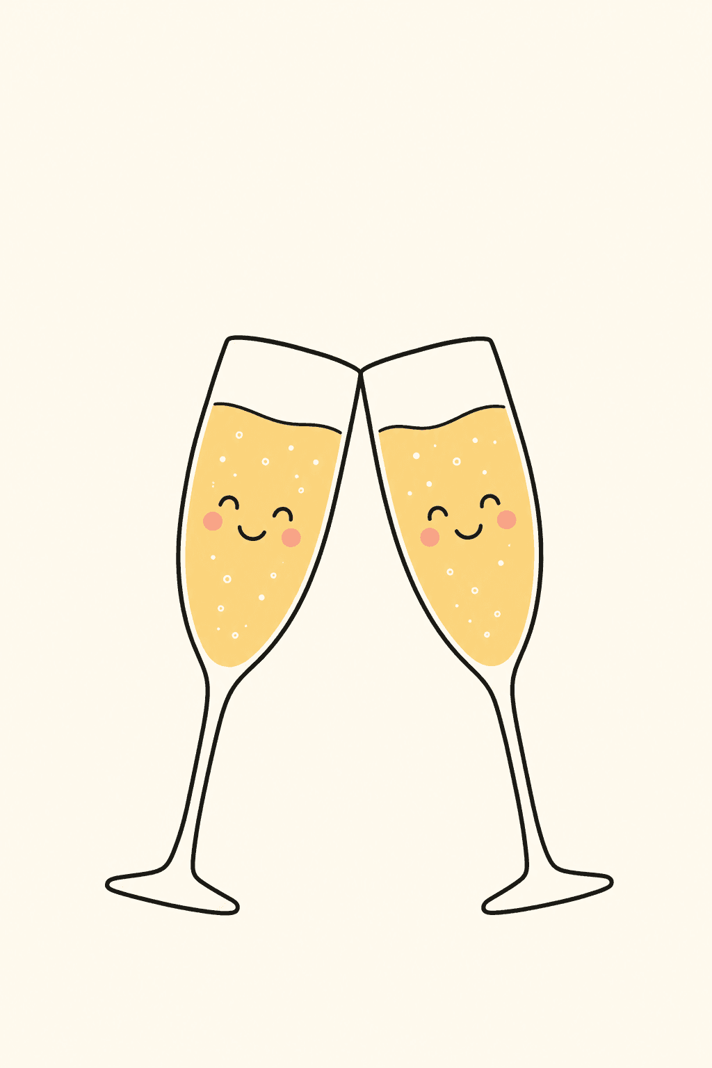 You did the thing, Wedding card cover